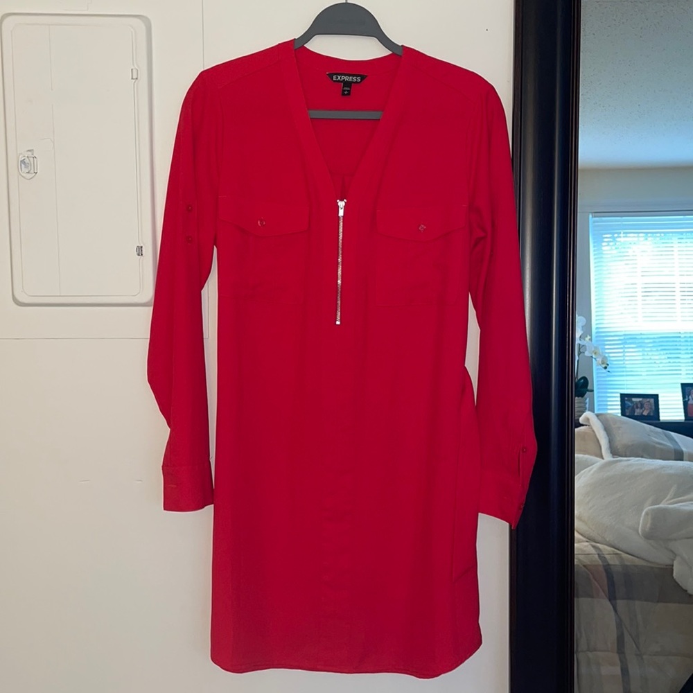 Small Red Express Dress